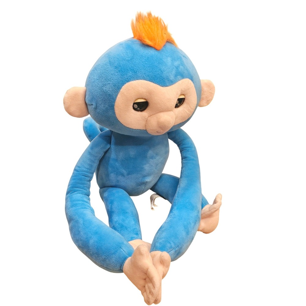 WowWee Fingerlings Boris Blue Monkey Plush Stuffed‎ Animal Long Arms 2018 Toy